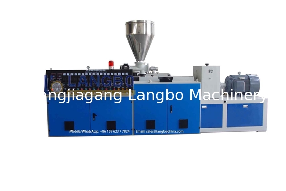16 mm-630 mm PVC-Rohrmachmaschine mit Schraubendurchmesser 65/132