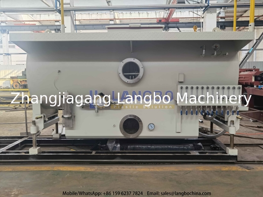 Hohe Leistung, lange Lebensdauer, Präzisions-Extrusionsleitung für PVC-Doppelhöhle-Rohre