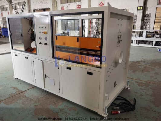 50-200mm PVC-U Rohr Extrusionsleitung mit 80/156 55kw integriertem Getriebe und  Motor