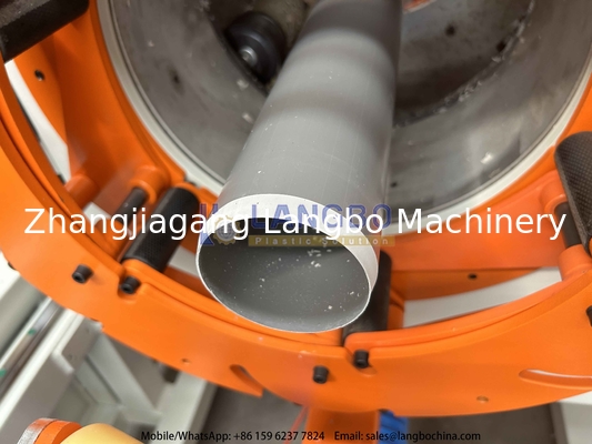 Maschine zur Herstellung von PVC-Rohren mit Parallelschraubextruder für elektrische Leitungen Wasserversorgung Abwasser Dekoration Chemikalien