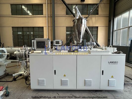 OR SCHNIDER Kontaktmaschine für die Herstellung von PVC-Plastikrohren