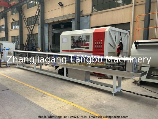 ABB-Inverter in der 16-110 mm HDPE-Rohr-Extrusionslinie mit 65/33 Extruder verwendet