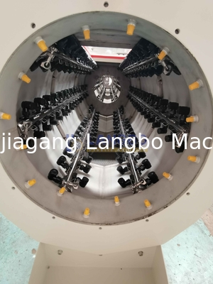 800 kg/h Hochgeschwindigkeits-PVC-Rohrherstellungslinie mit 80/173 Hochgeschwindigkeits-Schraube für Rohrdurchmesser 75-250mm