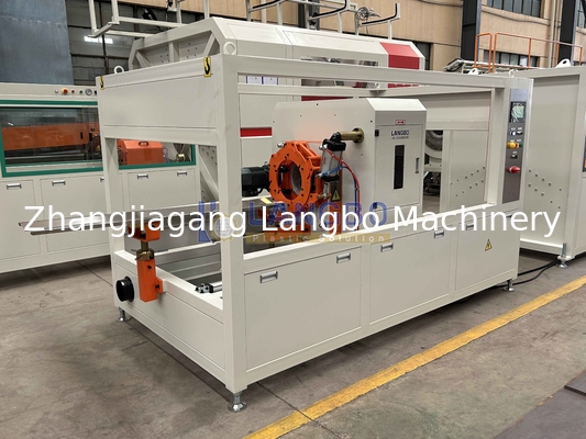 Wasserversorgung PVC-Rohrherstellungslinie mit Hochgeschwindigkeits-Extruder 90/156 für Rohrdurchmesser 90-315
