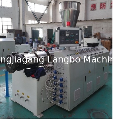 Schnelle Hochgeschwindigkeit PE PP HDPE PVC PPR Kunststoff Wassergasversorgung Drainage Festwand Rohr Schlauch Rohrmachmaschine Produktion
