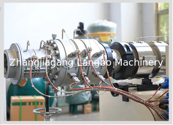90-315mm Plastik-Extruder-Maschine Wasser-PVC-Rohr-Produktions-Extrusionslinie mit Klingelmaschine