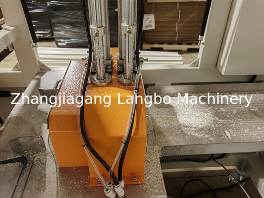 Kunststoff-UPVC-PVC-Wandplatten-Deckenkabel-Trunke-Fenster- und Tür-Ecke-Perlen-WPC-Decking-Profil-Extrusion-Produktion Herstellung von Fertigungsmaschinen