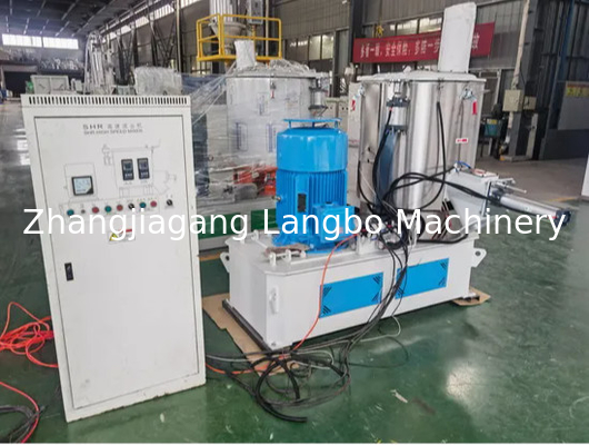 Dauerhafte Kunststoffpulvermischmaschine mit ABB-Inverter Heißmischer Kaltmischmaschine PVC Mischungseinheit Rohrleitung Kunststoffmischmaschine