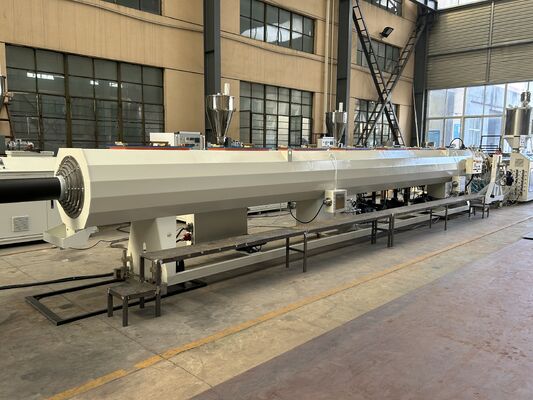 Motor Kunststoff Extruder HDPE Rohr Extrusion Produktionslinie Extrusionsmaschine