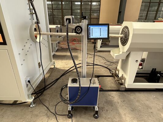 Plastik-PVC-Rohr-Extruder-Maschine mit -Motor und ABB-Inverter