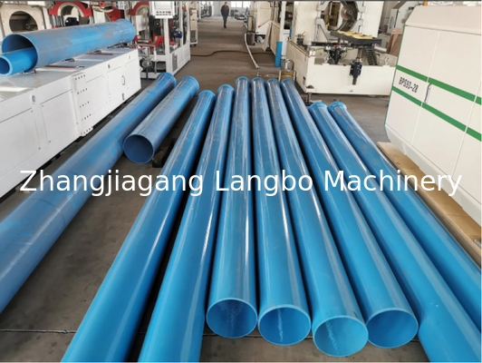 75mm~630mm Plastik-PVC-O-Rohre Extrudermaschine Großer Durchmesser Pvco O-PVC-Rohr-Produktionslinie