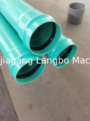 50-150 mm Plastik-PVC-Rohrhersteller / PVC-Rohrextruder für Wasserrohre