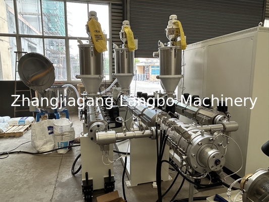 Kunststoff PPR Abwasser Abwasser elektrische Leitung Einwand Wellrohr Rohr Schlauch Rohr Extrusion Produktion Maschinenherstellung