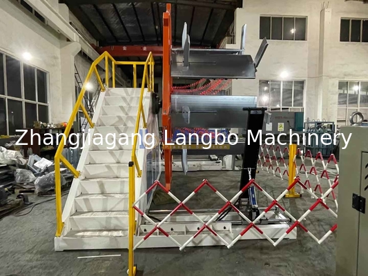 Doppelstation Plastikrohr PE Wickelmaschine Winder Coiler