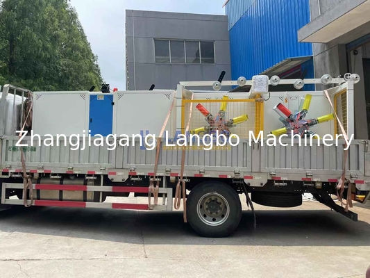 Automatische PE-Rohrspannmaschine für die Plastik-Extruder-Linie