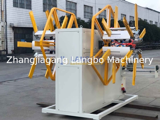 Maschine zur Wickelung von Kunststoffrohren für HDPE-PE-Rohrstrang