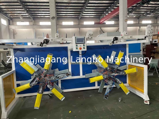 Kunststoff PE Rohrwickler Wickelmaschine Wickelanlage