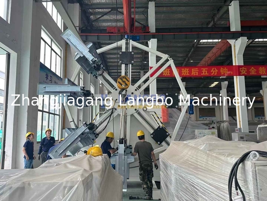 16-32mm Kunststoffrohrwickler mit Wickelmaschine für HDPE-Wellrohr