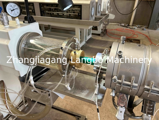 Automatische Kunststoff PPR Rohrrohr Extrusion Einzel Schneckenextruder Herstellung Maschine Produktionslinie