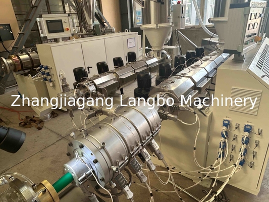 Automatische 20-63mm PPR-Plastikwasserleitung Schlauchrohr Rohr Produktionslinie Warmwasserrohr Extruder Ausrüstung Einschraubrohr PPR Rohr Extrusionslinie