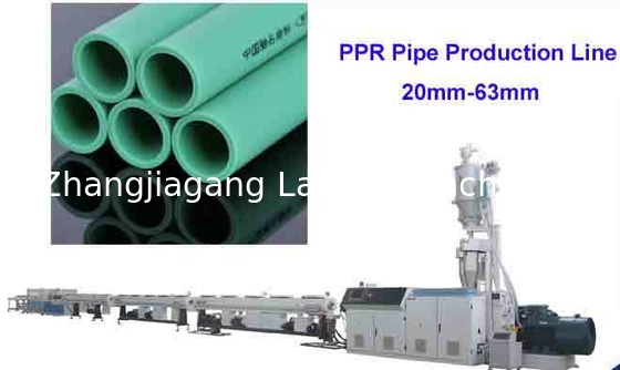 12-63 mm PPR-Maschine zur Rohrextrusion mit einer Schraube