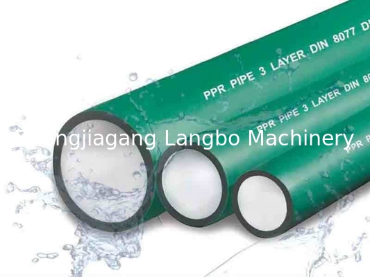 16-630 mm PPR Leitungsrohrschlauch Zwillings-Einschrauben-Extruder Kunststoffmaschine Wassergasversorgung