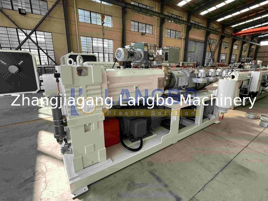 Neuer globaler Hot-Sale Doppelschneckenextruder für PP PE Kunststoff und PVC-Rohrherstellungsmaschine
