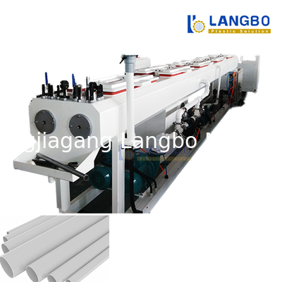 Kunststoffrohr-Extrusionsproduktionsmaschine Konischer Doppelschneckenextruder für PVC HDPE PPR Entwässerung Wasser Abwasser Elektroleitungsrohr Schlauch