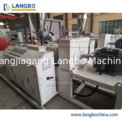 Chinesischer Hersteller HDPE LDPE PE PVC Rohr Kunststoff Extrusionsmaschine gute Preis