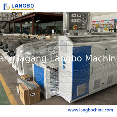 PVC-Elektroinstallationsrohr-Herstellungsanlagen, komplette PVC-Rohr-Extrusionsproduktionslinie