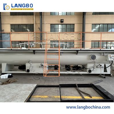 Plc-Steuer-PVC-Rohr-Kunststoffrohr-Extruder, Kunststoffrohr, das Maschinen herstellt