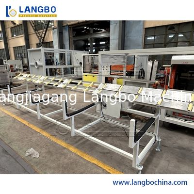 PVC-Rohr, das Maschine, PVC-Rohr-Extruder, konischer Doppelschneckenextruder herstellt