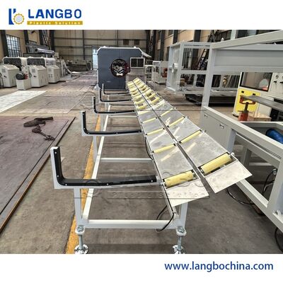 Unterirdische Pvc-Rohr-Extrusionslinie / Produktionslinie mit zwei Schrauben