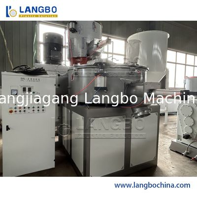 Vollautomatischer Hochgeschwindigkeits-PVC-Heiz- und Kühl-Kunststoffmischer mit fortschrittlicher Technologie