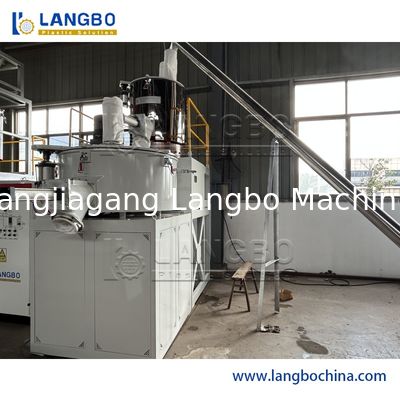 High-Speed Powder Mixer Machine for Plastic Raw Materials