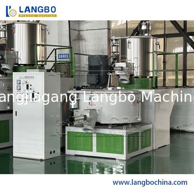 Maschine für die Vermischung von PVC-Mischern für die Kunststoffindustrie Extruder mit automatischer Dosierung für Spc-Bodenleitung