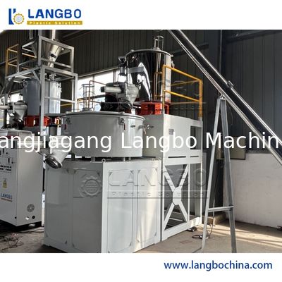 Industrieller PVC-Pulver-Hochgeschwindigkeitsmischer mit Heiz- und Kühlsystem für Hart-PVC-Compounds