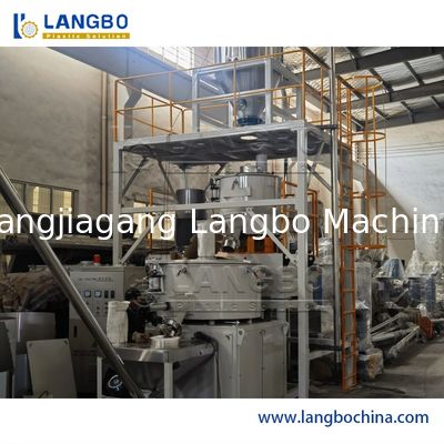 Hochleistungs-Vertikalmischer für Kunststoffgranulat für PVC-Pulver