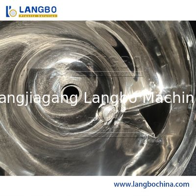 Hochgeschwindigkeits-Heiß-/Kalt-Kunststoff-Turbo-Mischer für WPC PVC-Pulverharz – PVC-Rohre, Profile, Paneele, Kabelkanäle, Platten