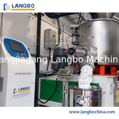 Maschine für die Vermischung von PVC-Mischern für die Kunststoffindustrie Extruder mit automatischer Dosierung für Spc-Bodenleitung