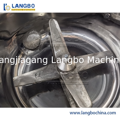 Leicht Reinigungsplastikleistungsstärke der mischungs-Maschinen-Schnellmischer-Maschinen-75kw