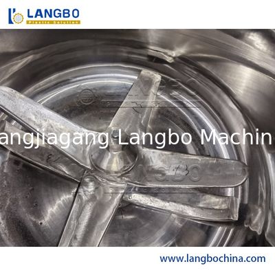 Industrieller PVC-Pulver-Hochgeschwindigkeitsmischer mit Heiz- und Kühlsystem für Hart-PVC-Compounds