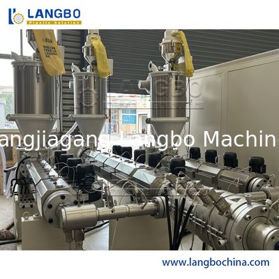16 bis 1600 mm Hochgeschwindigkeits-Kunststoff HDPE PPR Wasserversorgung Drainage Bewässerung Rohr Gasschlauch Elektrische Leitung Kanalmachung Maschine Extrusionslinie