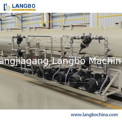 Industrielle Doppelschnecken-Extrusionslinie für PVC/UPVC/CPVC-Rohre - Herstellung von Wasser-, Abwasser- und Elektro-Leitungsrohren