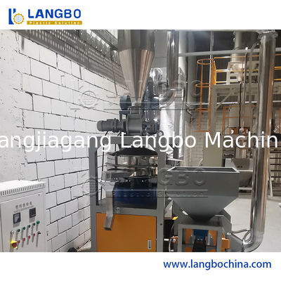 Abfälle aus Kunststoff PE PP EVA Pellets PVC-Schrott Flakes Fräsen Pulverizer Maschine