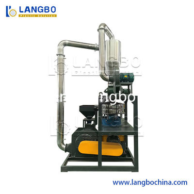 Abfälle aus Kunststoff PE PP EVA Pellets PVC-Schrott Flakes Fräsen Pulverizer Maschine