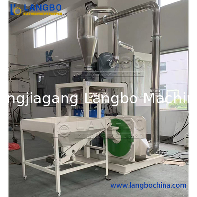 Schrott-Plastikpulverpulvermaschine Schleifmaschine PVC-Fräsmaschine