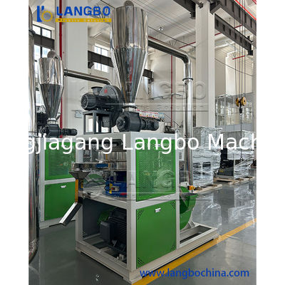 Gebrauchte Kunststoffrecyclingmaschine für PVC, PP, PE, HDPE, Granulat-Pulverisierer