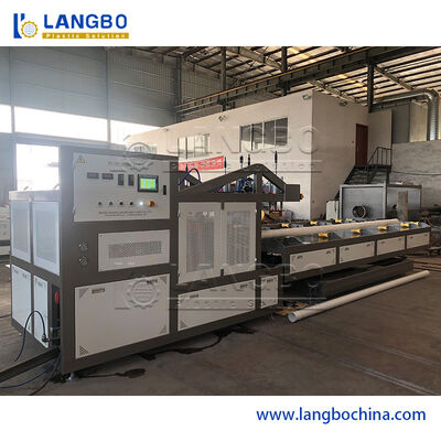 Elektrische PVC-Rohr-Verdrängungs-Maschine/Rohr Bellings-Maschine mit gewundener Fütterungsmaschine DTC