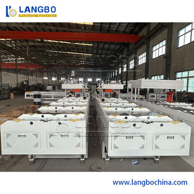 Elektrische PVC-Rohr-Verdrängungs-Maschine/Rohr Bellings-Maschine mit gewundener Fütterungsmaschine DTC